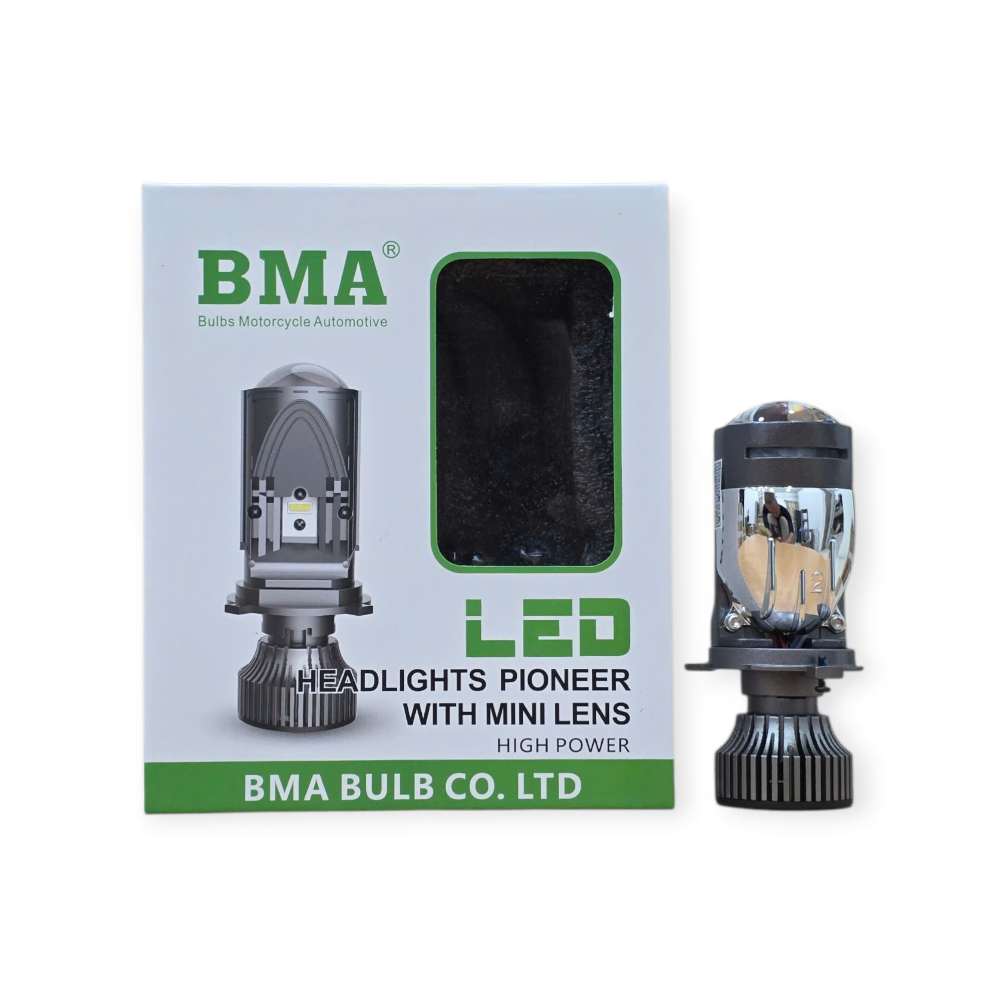 BÓNG LED BMA - RO3 H4 BI CẦU QUẠT TẢN NHIỆT